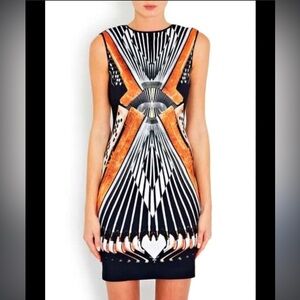 CLOVER CANYON SLEEVELESS ACCORDION DRESS S